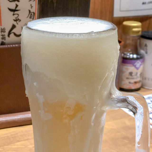 佐賀の鶏と旬菜 たまちゃん ビール２